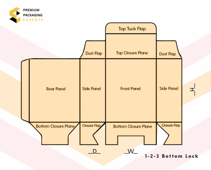 1-2-3 Bottom Lock - Image 3